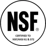 NSF 61 certification